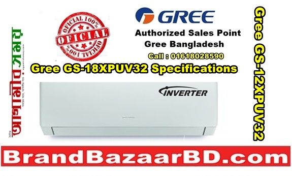 Gree GS-18XPUV32 Inverter AC 1.5 Ton Authorized & Official Warranty