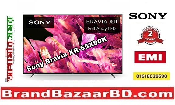 Sony Bravia 65-Inch XR-65X90K 4K HDR Full Array Smart Google TV