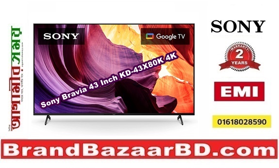 Sony Bravia KD-43X80K 43 Inch 4K Google TV Price in Bangladesh