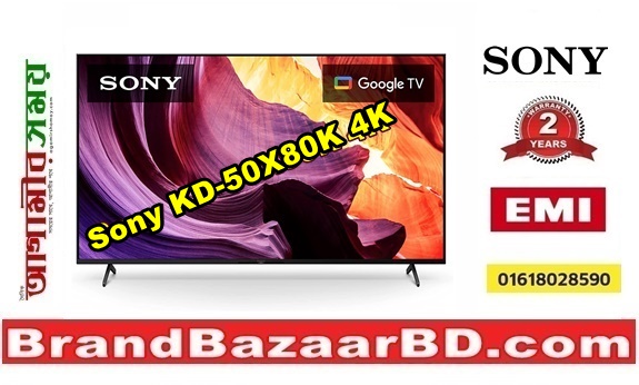 Sony Bravia KD-50X80K 50 Inch 4K Google TV Price in Bangladesh
