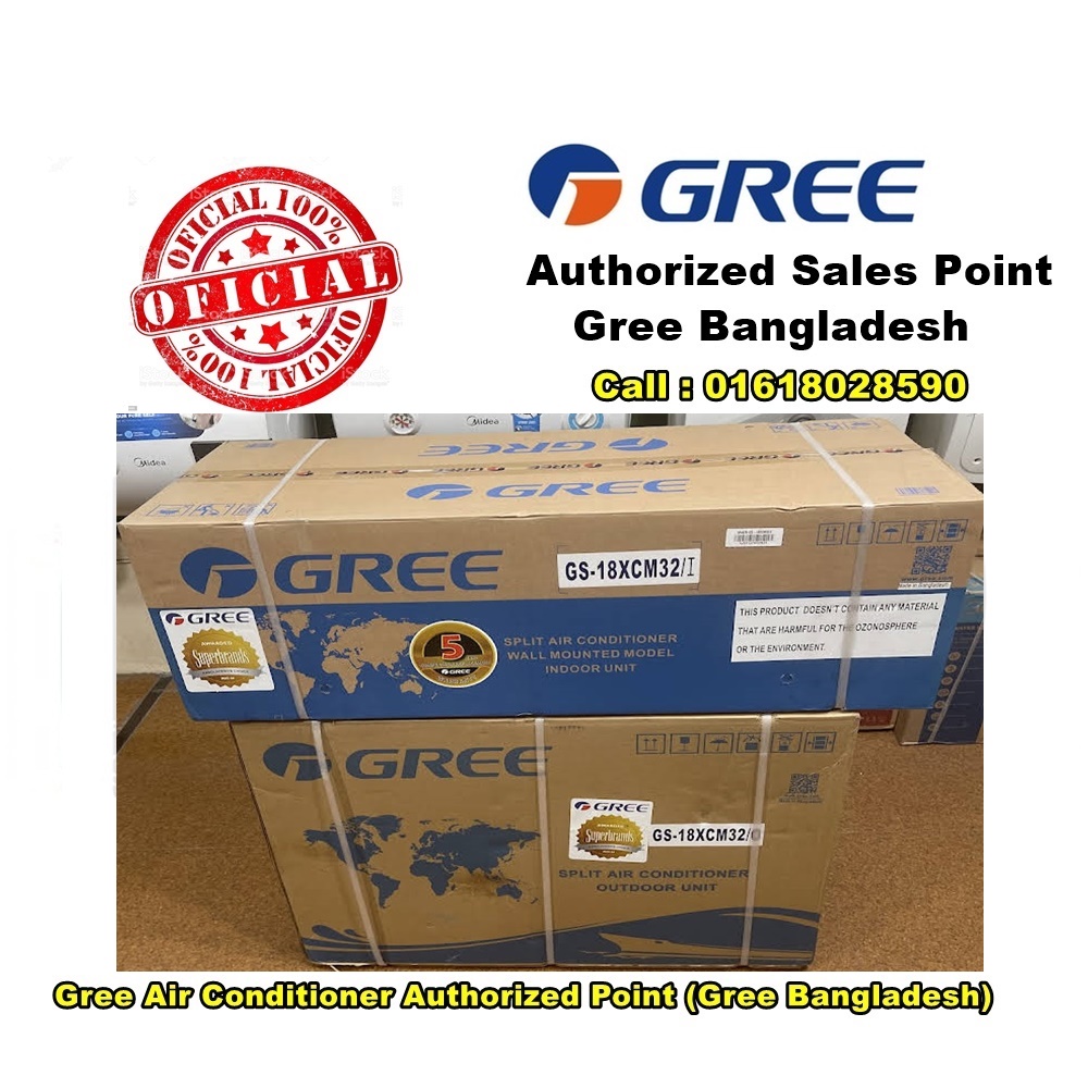 Gree AC 1.5 Ton GS-18XCM32 Non Inverter Official Warranty